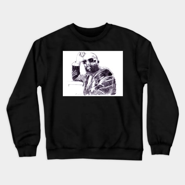 Isaac Hayes Crewneck Sweatshirt by Keithhenrybrown